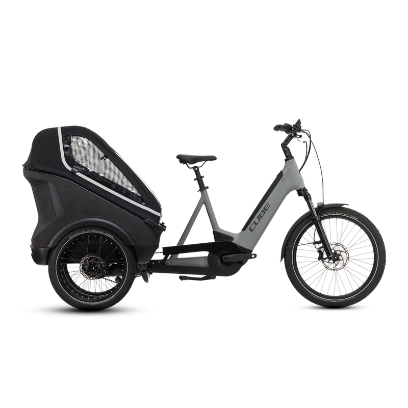Triciclo Family Hybrid 1500 24/20'' 100mm 1v 1500Wh Bosch Cargo Line Gris 2024