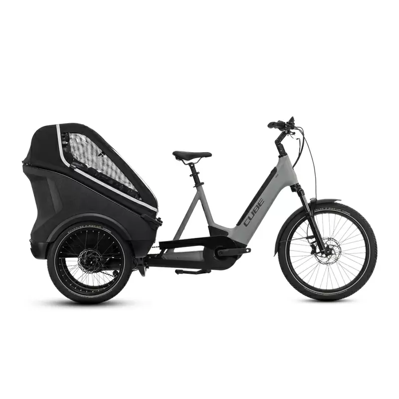 Triciclo Family Hybrid 1500 24/20'' 100mm 1v 1500Wh Bosch Cargo Line Gris 2024 - image