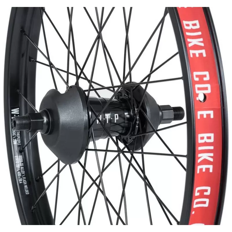 Rueda Trasera BMX 20'' HELIX Transmisión Lado Izquierdo Negro #2