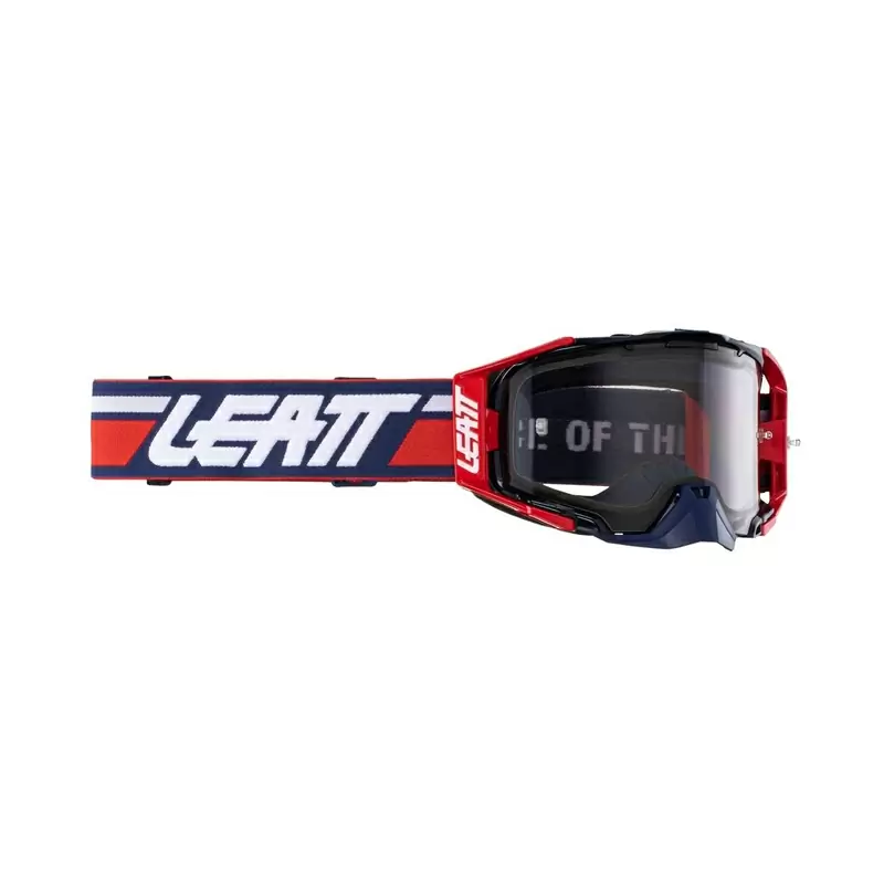 Gafas Velocity 6.5 Azul/Rojo/Blanco Lente Ahumada - image