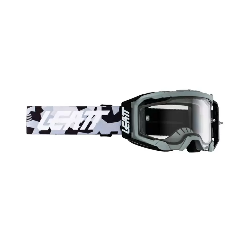 Gafas Velocity 5.5 Negro/Blanco Lente Transparente - image