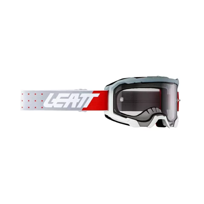 Gafas Velocity 4.5 Gris/Rojo Lente Transparente - image