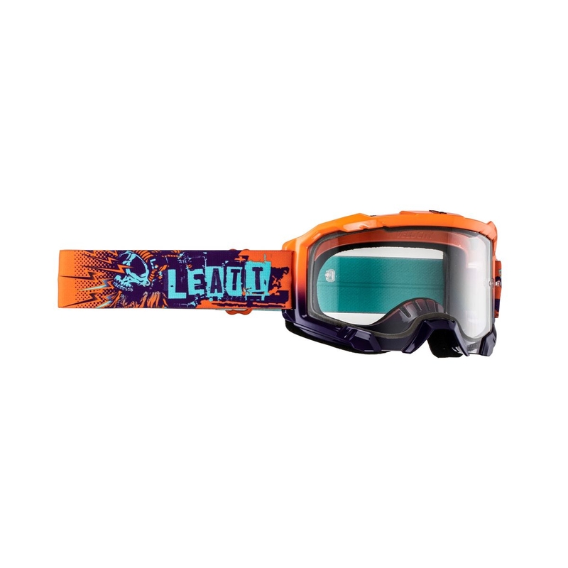 Gafas Velocity 4.5 Lente Transparente Naranja/Morado