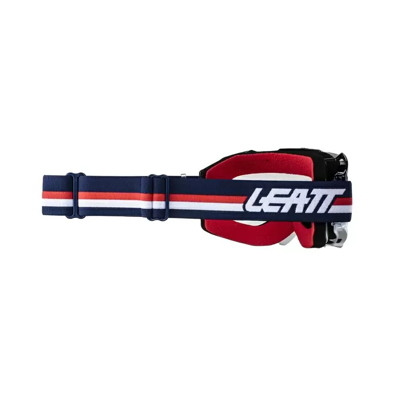 Maschera Velocity 4.5 Blu/Rosso/Bianco Lente Trasparente #1