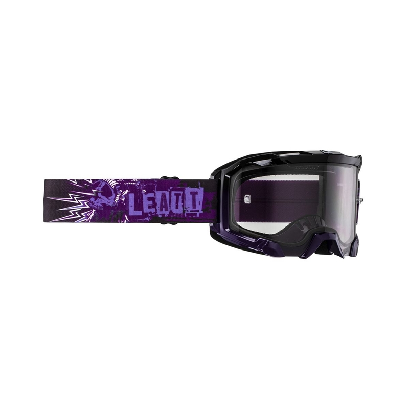 Gafas Velocity 4.5 Negro/Morado Lente Transparente