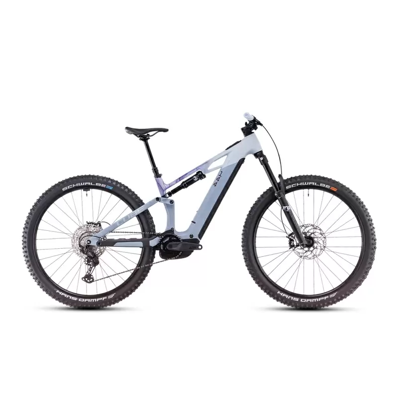 Stereo Hybrid ONE44 HPC Race 29'' 12v 150mm 800Wh Bosch Perf. Line CX Grigio/Viola 2025 Taglia L - image