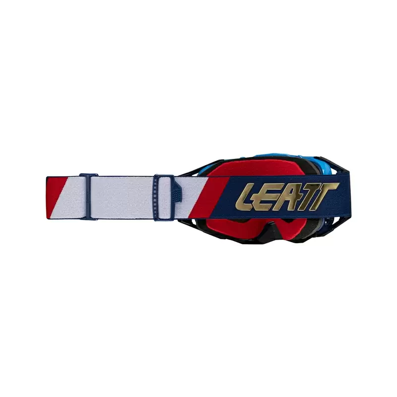 Maschera Velocity 6.5 Cryztal Iriz Blu Lente Rossa #1