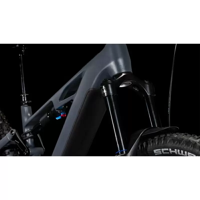 Stereo Hybrid ONE77 HPC Race 29’’/27,5'' 12v 170mm 800Wh Bosch P Line CX Grigio Scuro 2025 Taglia XL #5