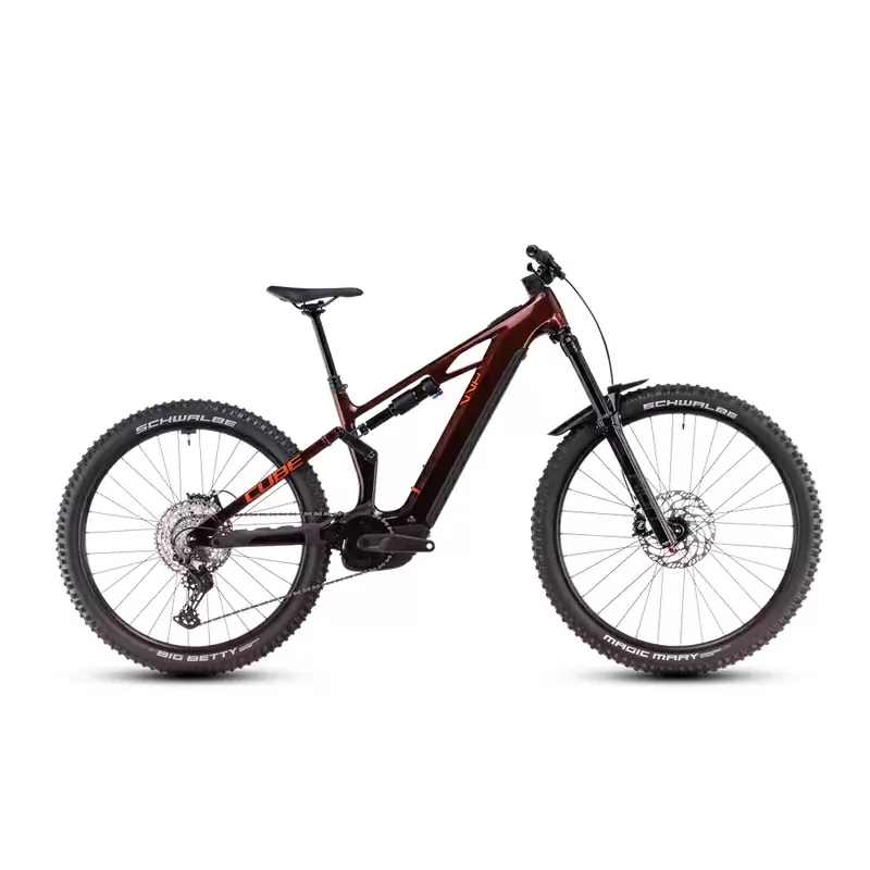 Stereo Hybrid ONE77 HPC Race 29’’/27,5'' 12v 170mm 800Wh Bosch Perf. Line CX Arancio 2025 Taglia L - image