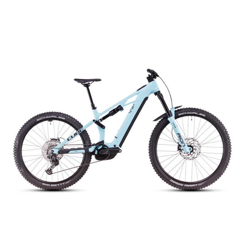 Stereo Hybrid ONE77 HPC Race 29’’/27,5'' 12v 170mm 800Wh Bosch P Line CX Azzurro/Nero 2025 Taglia L