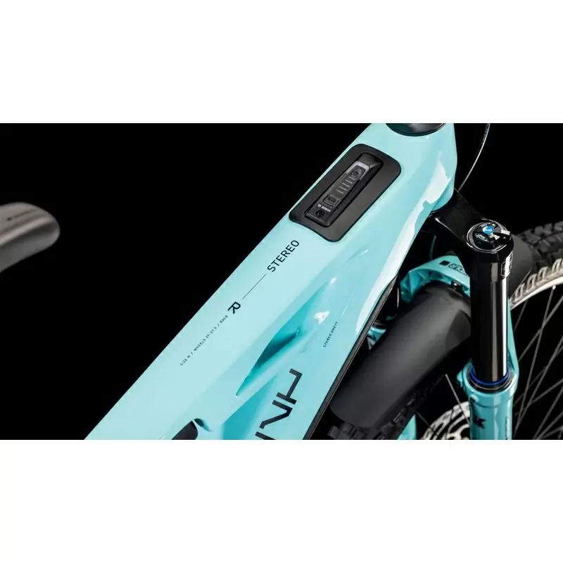 Stereo Hybrid ONE77 HPC Race 29’’/27,5'' 12v 170mm 800Wh Bosch P Line CX Azzurro/Nero 2025 Taglia L #1