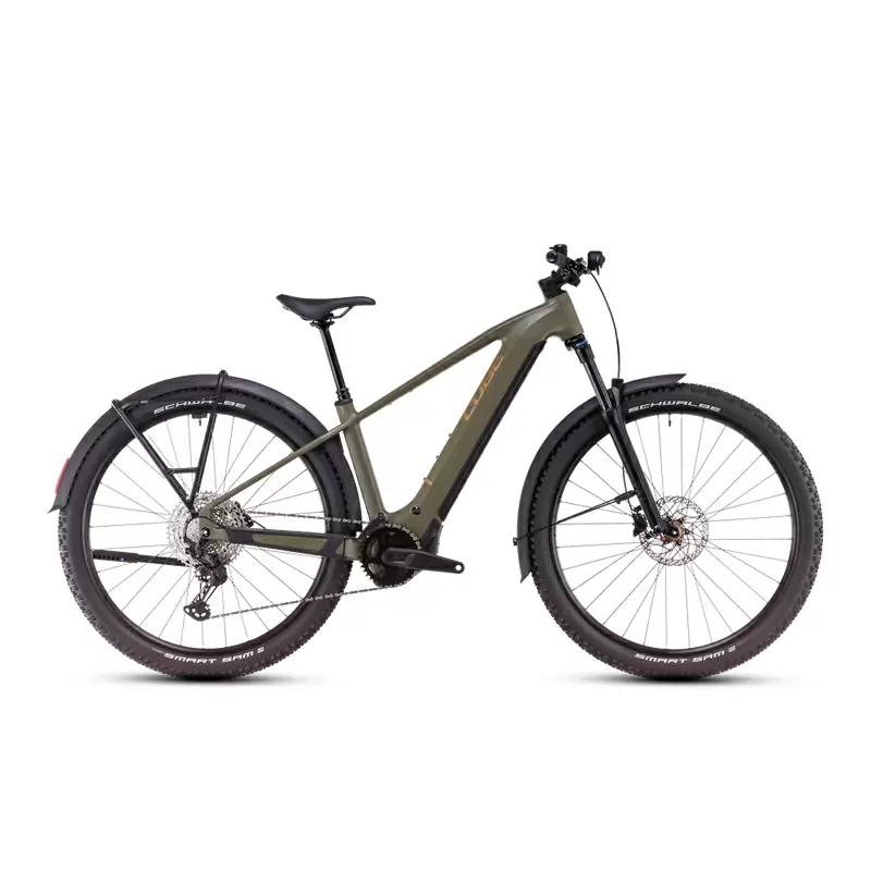 Reaction Hybrid Pro Allroad 29'' 12v 100mm 600Wh Bosch Performance Line CX Verde/Oro 2025 Taglia L - image