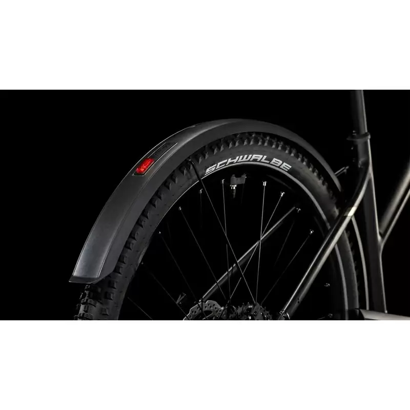 Nuride Hybrid Pro Allroad Trapeze 28'' 10v 100mm 600Wh Bosch Perf Line CX Nero/Bronzo 2025 Taglia S #3