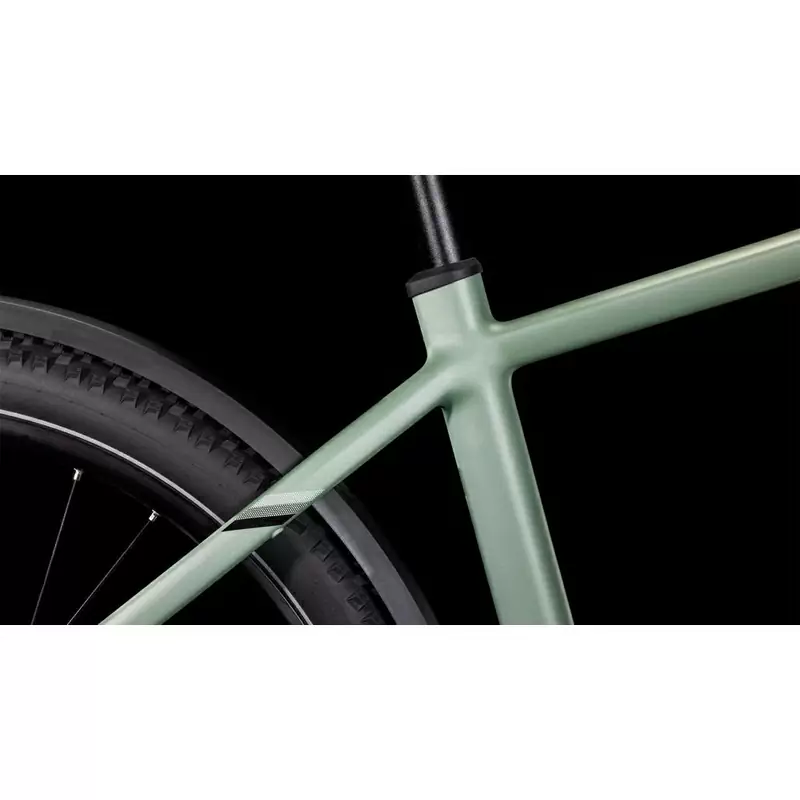 Nuride Hybrid 28'' 10v 100mm 600Wh Bosch Performance Line CX Verde/Grigio 2025 Taglia S #4