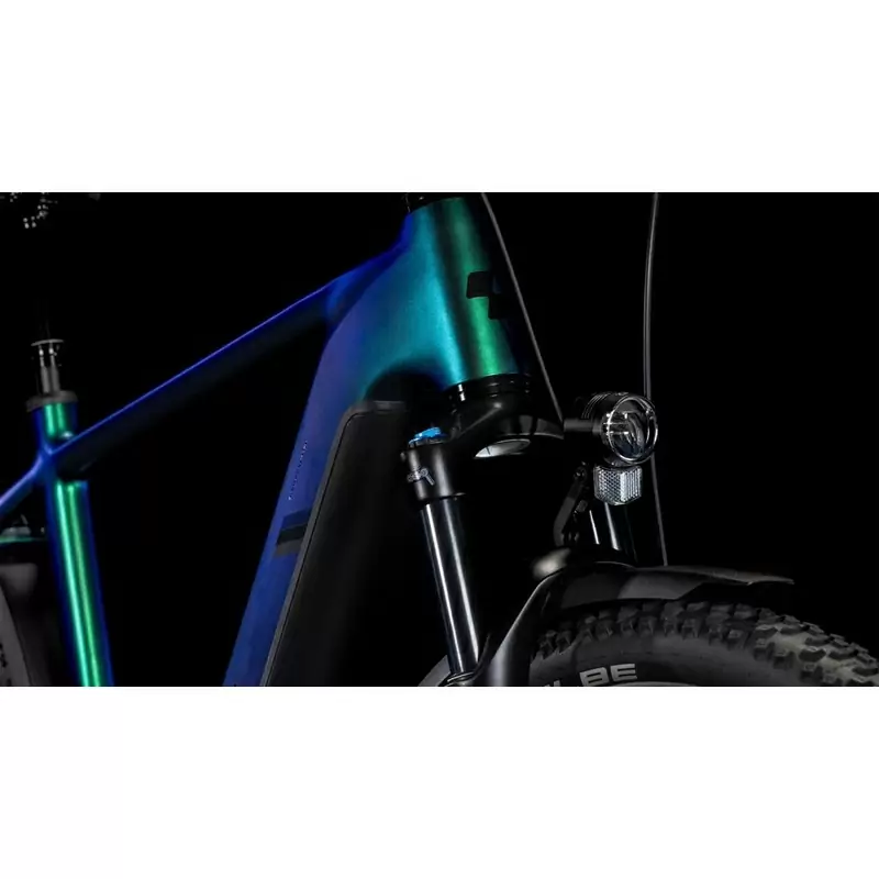 Nuride Hybrid EXC Allroad 28'' 12v 100mm 800Wh Bosch Perf. Line CX Verde Rainbow/Nero 2025 Taglia M #5