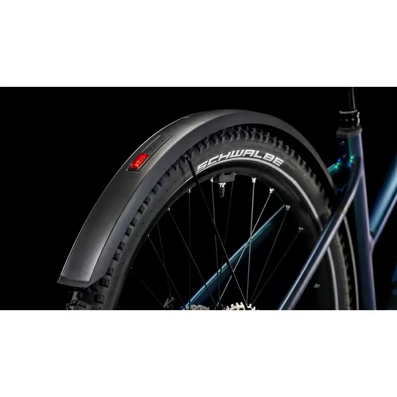 Nuride Hybrid EXC Allroad Trapeze 28'' 12v 100mm 800Wh Bosch Perf. Line CX Verde/Nero 2025 Taglia S #3