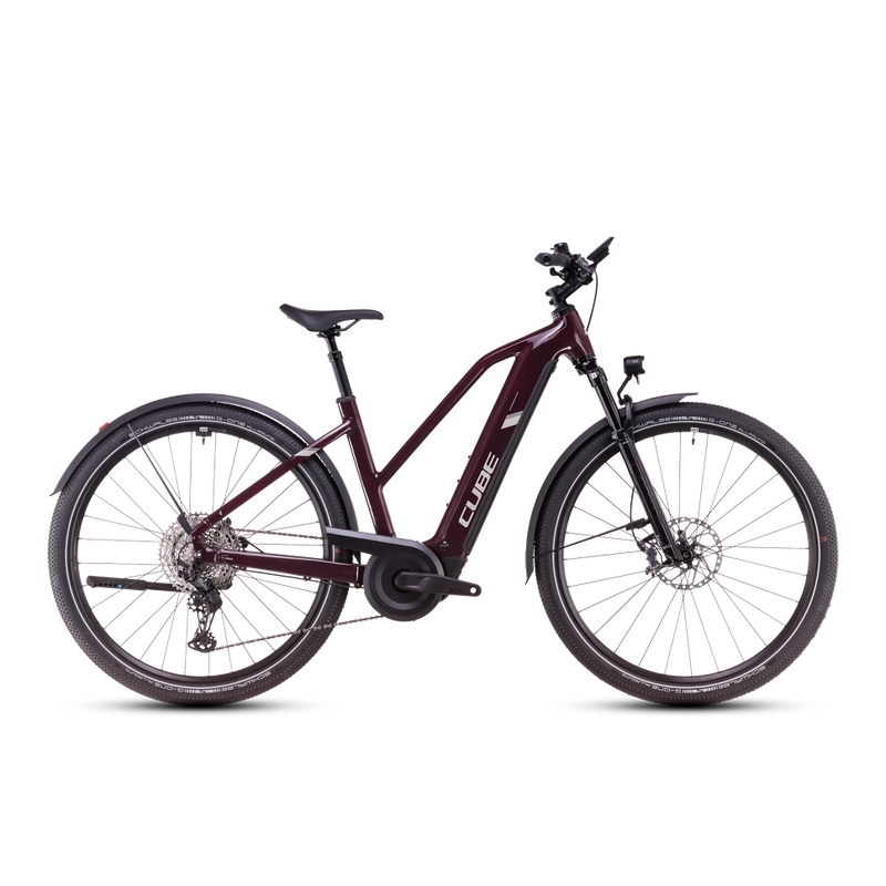 Nuride Hybrid SLX Allroad Trapeze 28'' 12v 100mm 800Wh Bosch Perf. Line CX Viola 2025 Taglia S