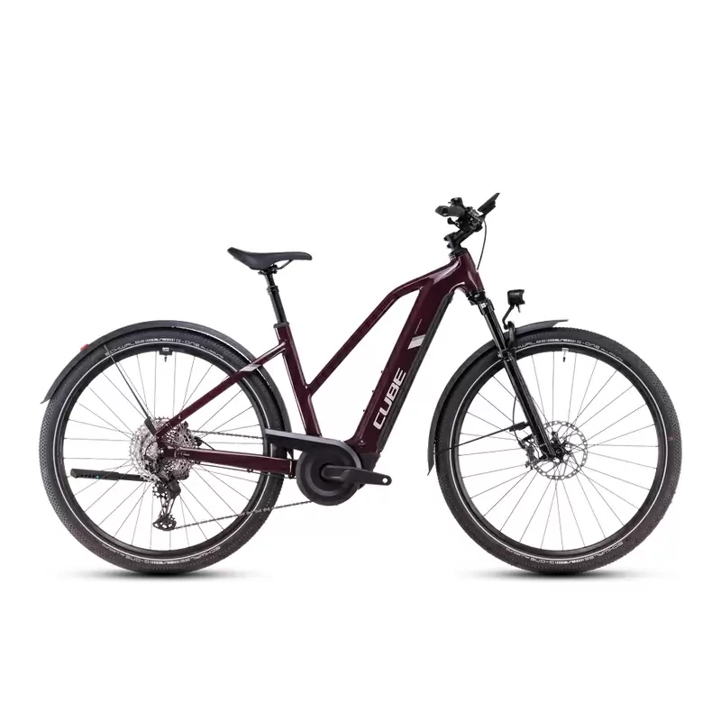 Nuride Hybrid SLX Allroad Trapeze 28'' 12v 100mm 800Wh Bosch Perf. Line CX Viola 2025 Taglia S - image