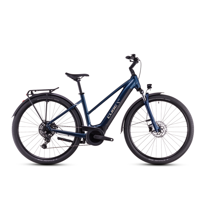 Touring Hybrid ONE Trapeze 28'' 9v 63mm 500Wh Bosch Performance Gen 3 Blu Scuro 2025 Taglia S