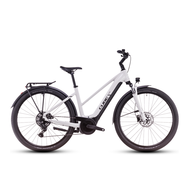 Touring Hybrid ONE Trapeze 28'' 9v 63mm 500Wh Bosch Performance Gen 3 Bianco/Nero 2025 Taglia S