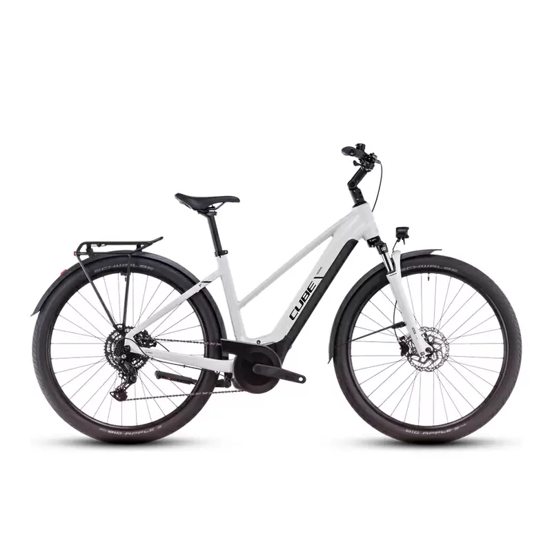 Touring Hybrid ONE Trapeze 28'' 9v 63mm 500Wh Bosch Performance Gen 3 Bianco/Nero 2025 Taglia S - image