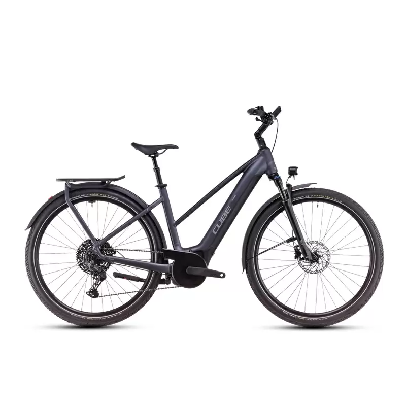 Touring Hybrid Pro Trapeze 28'' 11v 63mm 625Wh Bosch Performance Gen 3 Grigio Scuro 2025 Taglia S - image