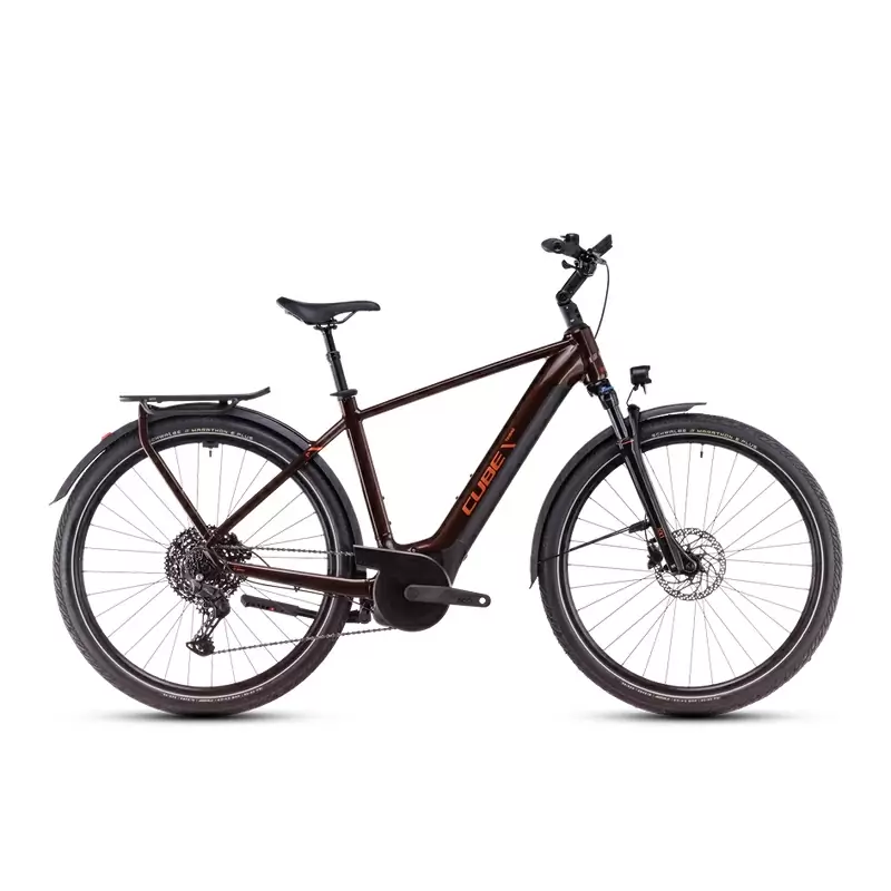 Touring Hybrid Pro 28'' 11v 63mm 625Wh Bosch Performance Gen 3 Arancio Scuro 2025 Taglia M - image