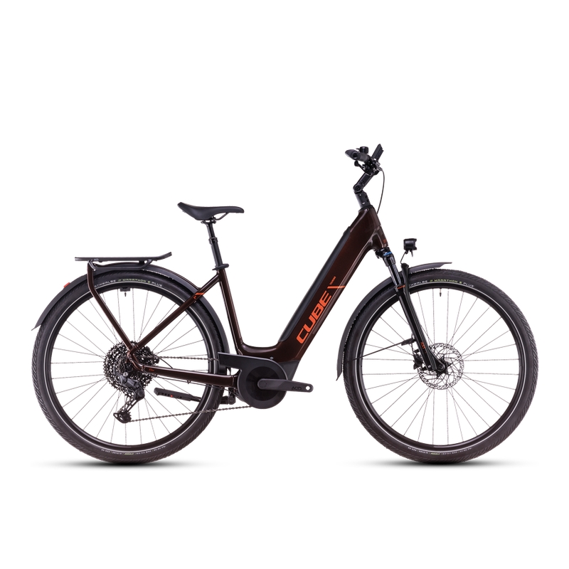 Touring Hybrid Pro Easy Entry 28'' 11v 63mm 625Wh Bosch Perf. Gen 3 Arancio Scuro 2025 Taglia S