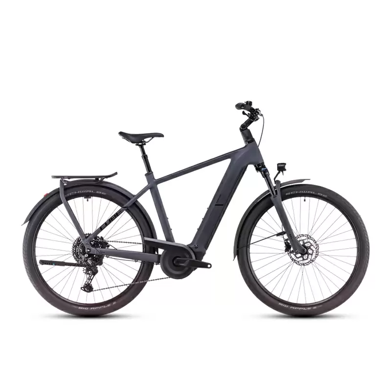 Kathmandu Hybrid ONE 28'' 10v 100mm 600Wh Bosch Performance Line CX Grigio Scuro 2025 Taglia M - image