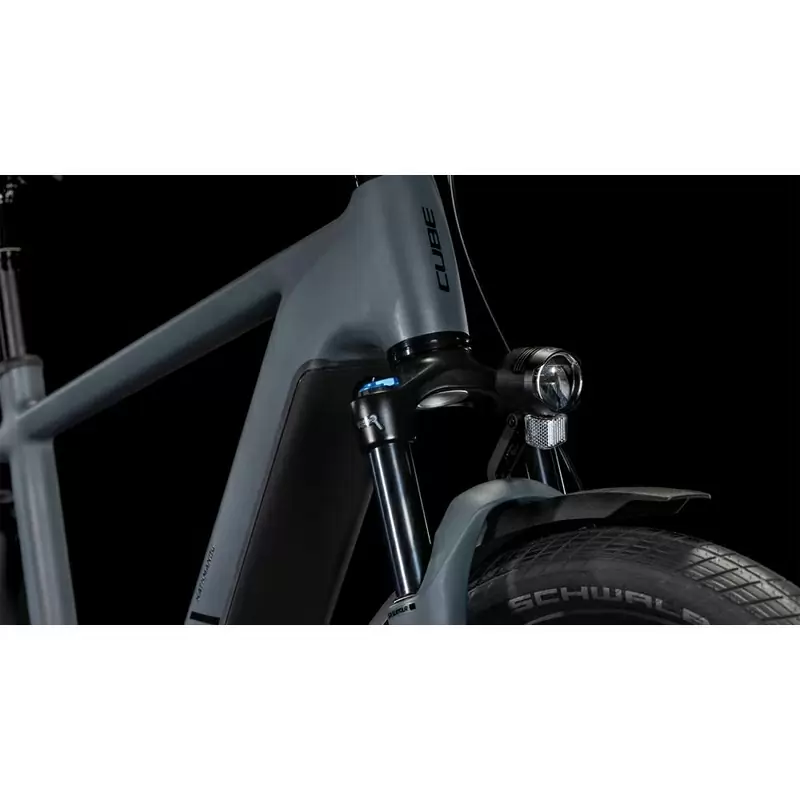 Kathmandu Hybrid ONE 28'' 10v 100mm 600Wh Bosch Performance Line CX Grigio Scuro 2025 Taglia M #6