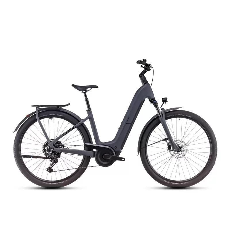 Kathmandu Hybrid ONE Easy Entry 28'' 10v 100mm 600Wh Bosch Perf. Line CX Grigio Scuro 2025 Taglia S - image