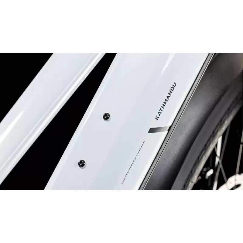 Kathmandu Hybrid 28'' 100mm 10v 800Wh Bosch Performance Line CX Bianco/Nero 2025 Taglia S #1