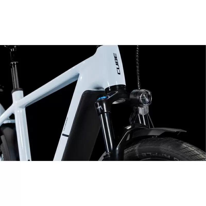 Kathmandu Hybrid 28'' 100mm 10v 800Wh Bosch Performance Line CX Bianco/Nero 2025 Taglia S #5