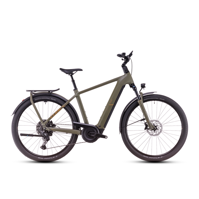 Kathmandu Hybrid Pro 28'' 11v 100mm 800Wh Bosch Performance Line CX Verde/Oro 2025 Taglia M