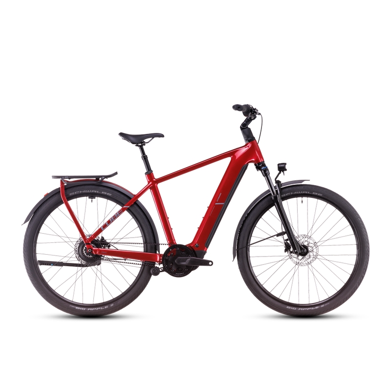 Kathmandu Hybrid Comfort Pro 28'' 1v 100mm 800Wh Bosch Performance Line CX Rosso 2025 Taglia M