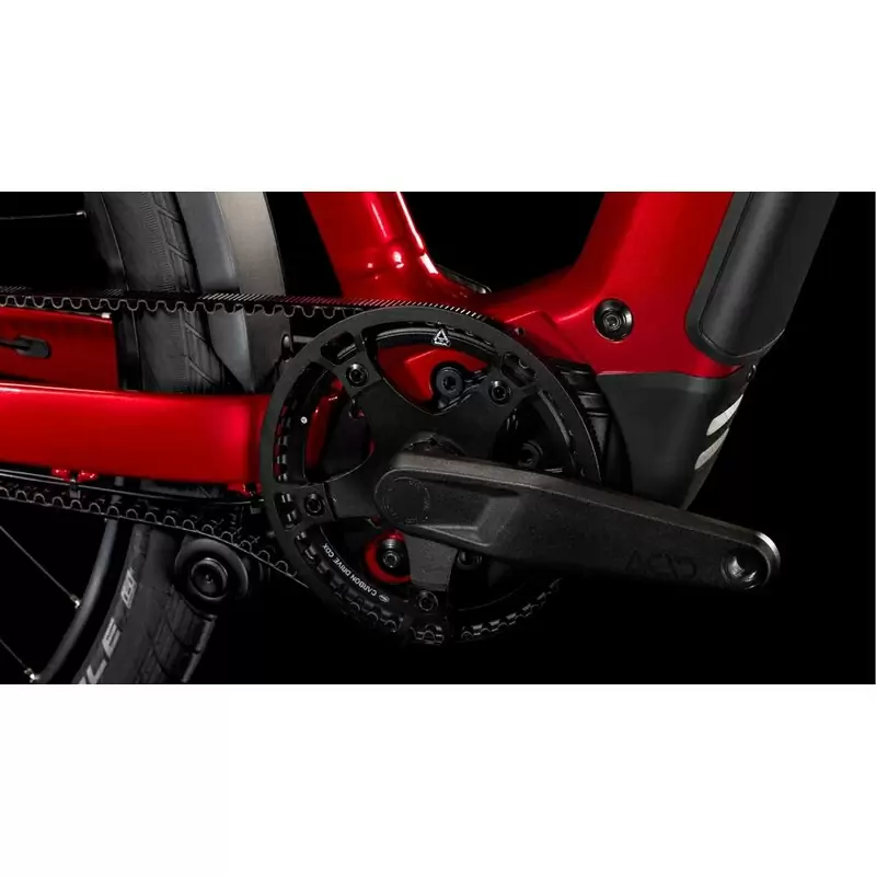 Kathmandu Hybrid Comfort Pro 28'' 1v 100mm 800Wh Bosch Performance Line CX Rosso 2025 Taglia M #4