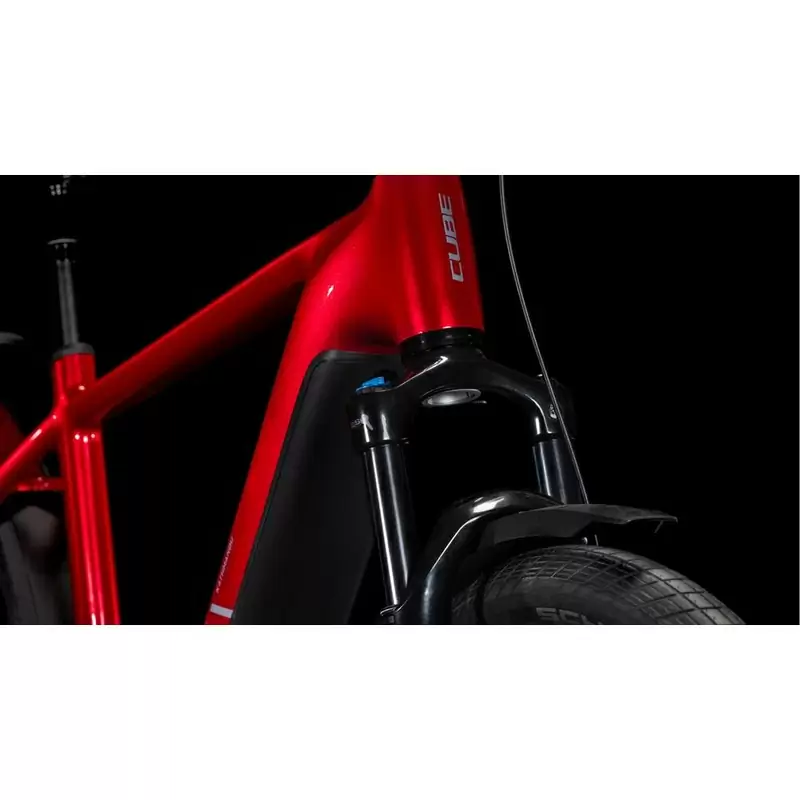 Kathmandu Hybrid Comfort Pro 28'' 1v 100mm 800Wh Bosch Performance Line CX Rosso 2025 Taglia M #5