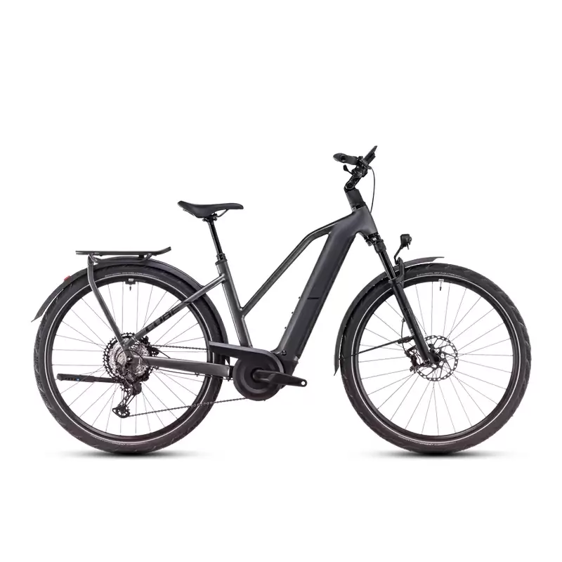 Kathmandu Hybrid SLX Trapeze 28'' 12v 100mm 800Wh Bosch Perf. Line CX Grigio/Nero 2025 Taglia S - image