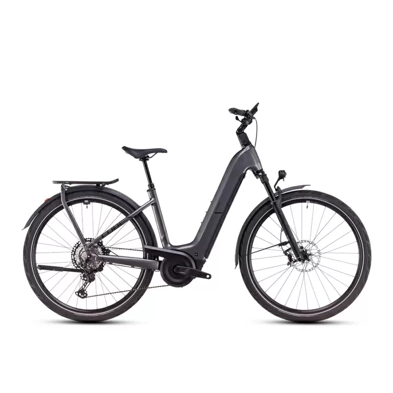 Kathmandu Hybrid SLX Easy Entry 28'' 12v 100mm 800Wh Bosch Perf. Line CX Grigio/Nero 2025 Taglia S - image