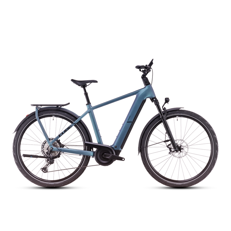 Kathmandu Hybrid SLX 28'' 12v 100mm 800Wh Bosch Performance Line CX Blu Rainbow 2025 Taglia M