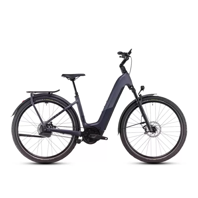 Kathmandu Hybrid Comfort SLX Easy Entry 28'' 1v 100mm 800Wh Bosch Perf Line CX Grigio 2025 Taglia S - image