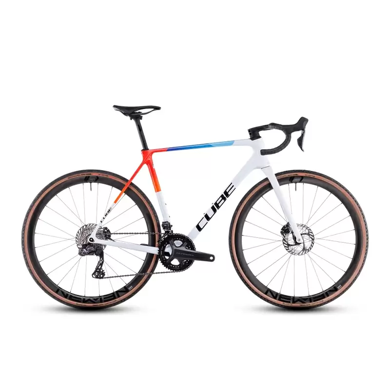 Cross Race C:68X TE 28'' 12v Bianco/Blu/Arancio 2025 Taglia S - image