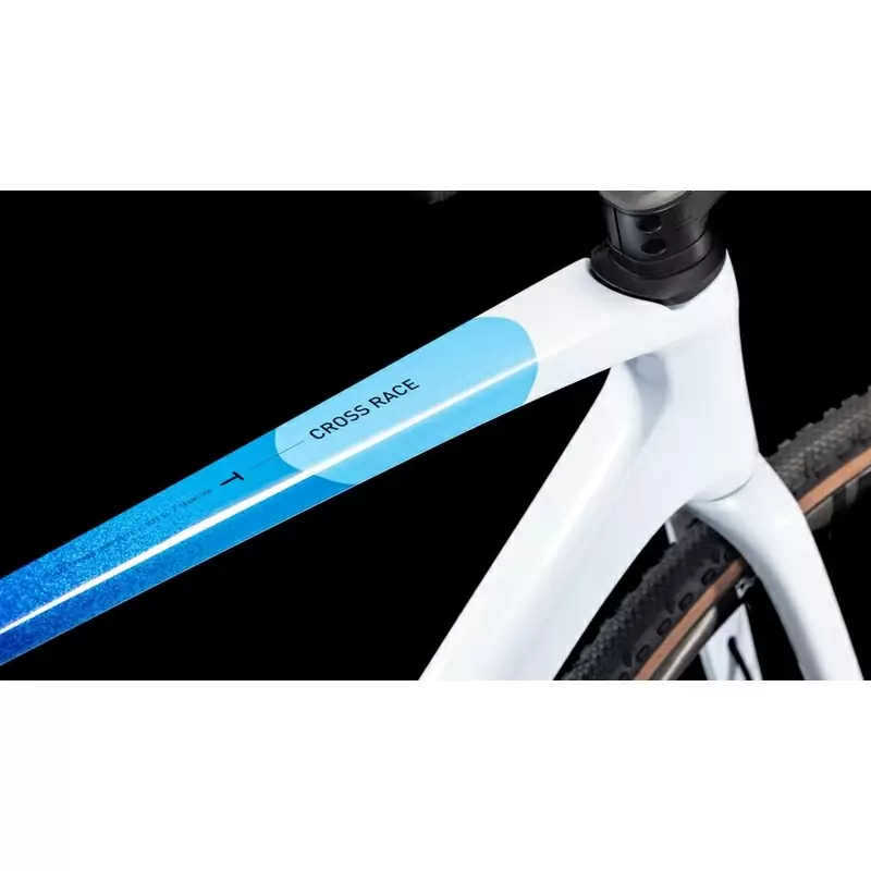 Cross Race C:68X TE 28'' 12v Bianco/Blu/Arancio 2025 Taglia S #1