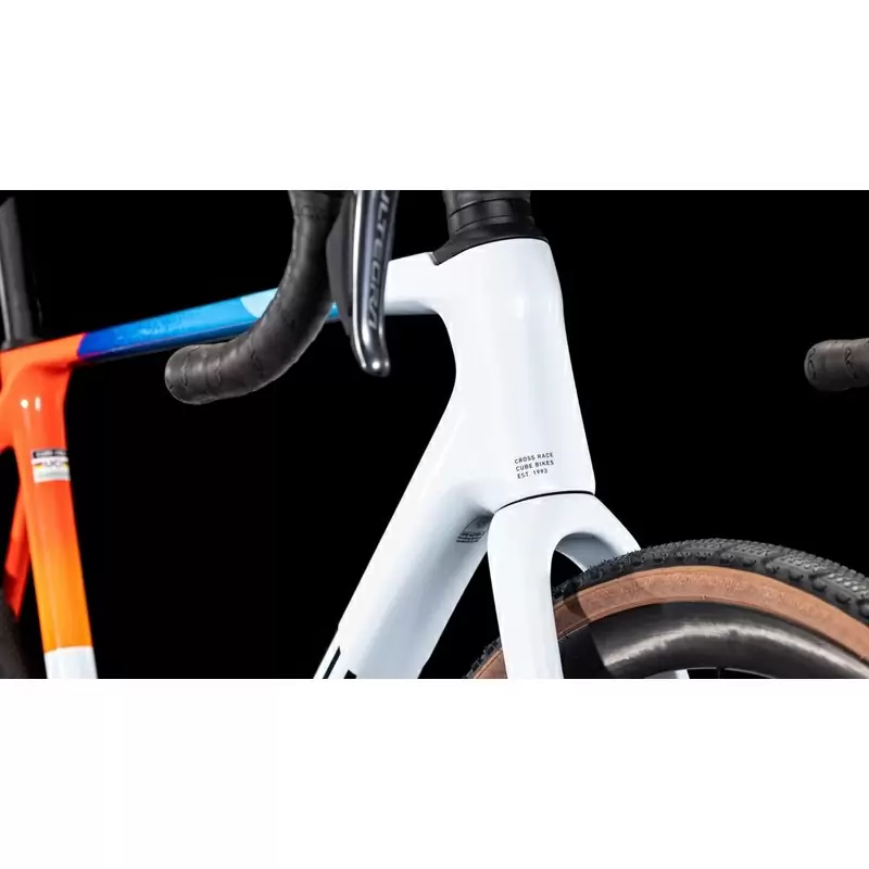 Cross Race C:68X TE 28'' 12v Bianco/Blu/Arancio 2025 Taglia S #4