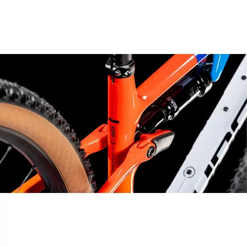 Ams Zero99 C:68X Race 29'' 12v 110mm Bianco/Blu/Arancio 2025 Taglia L #2