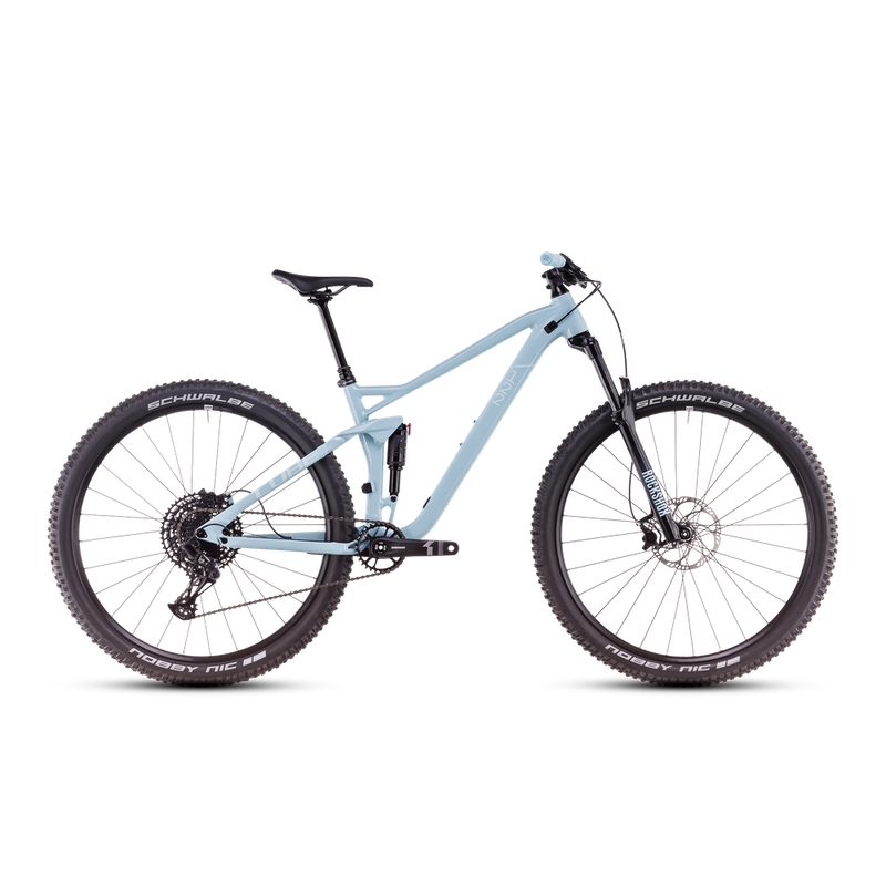 Stéréo One22 Pro 27.5'' 12v 130mm Bleu clair/Blanc 2025 Taille XS