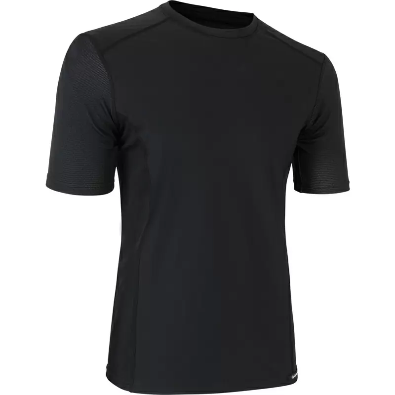 Schwarzes Kurzarm-Thermoshirt, Größe S - image