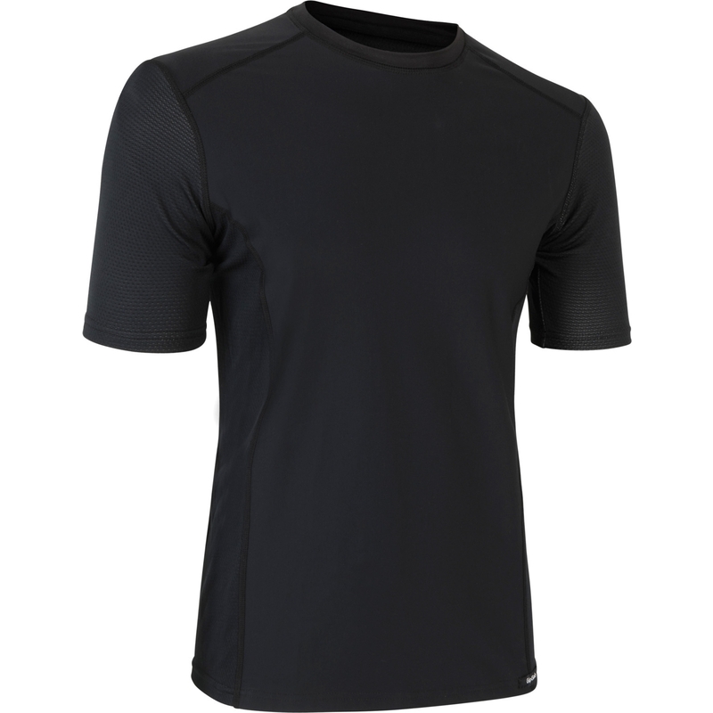 Maglia Termica Maniche Corte Nero Taglia XL