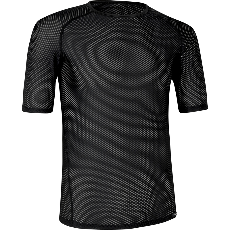 Maglia Intima Maniche Corte Ultralight A Rete Nero Taglia L