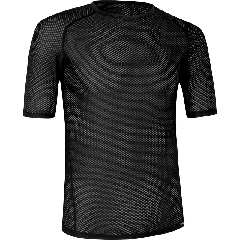 Maglia Intima Maniche Corte Ultralight A Rete Nero Taglia L - image